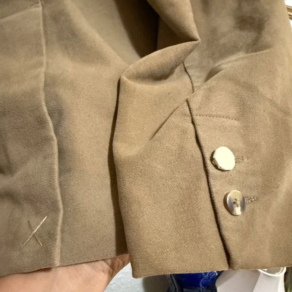 Calvin Klein Jeans Mens Blazer Jacket Two Button Corduroy Tan‎ XXL NWOT Camel